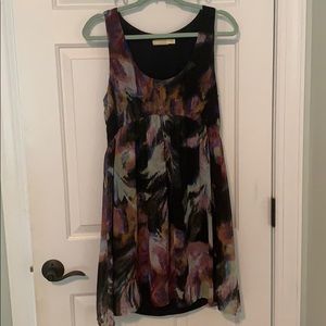 Multi-color empire waist Urban Outfitters dress